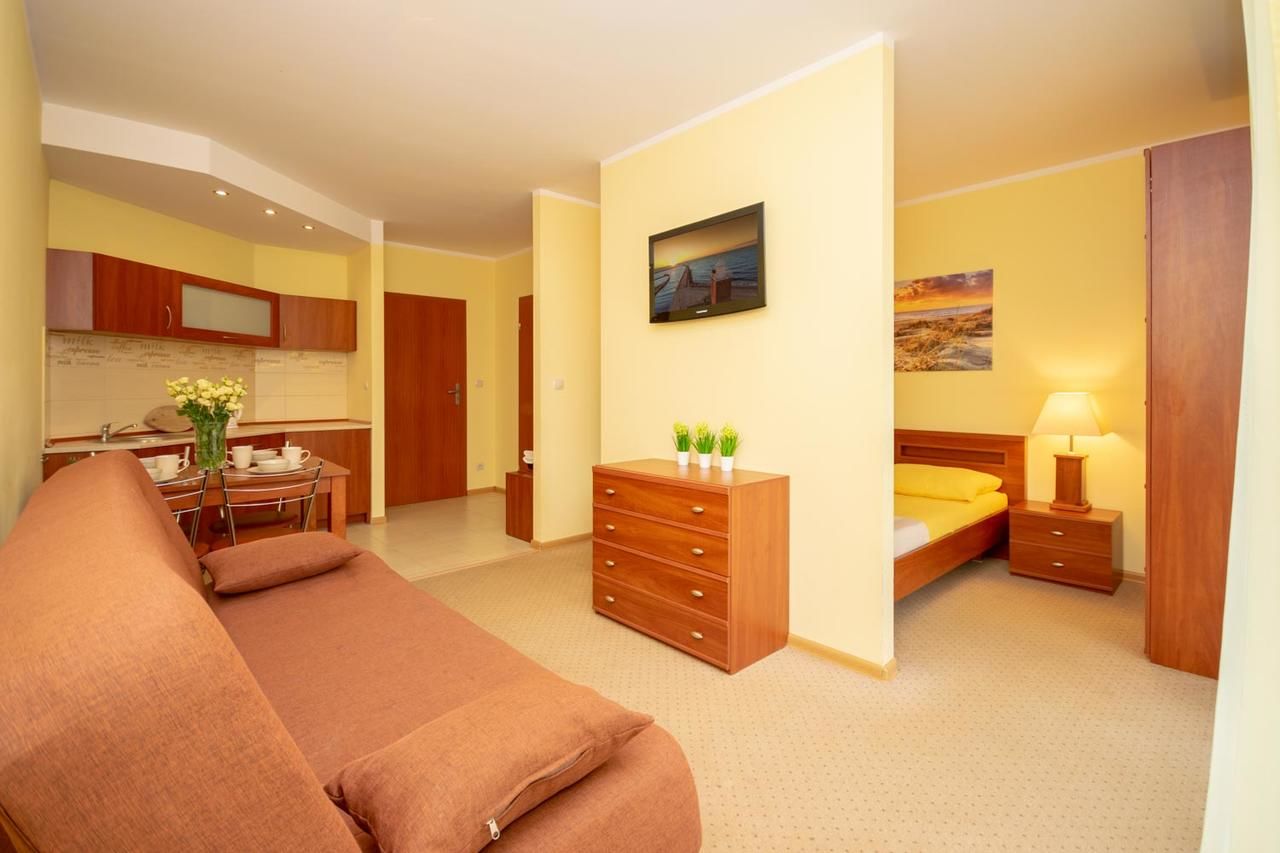 Отели типа «постель и завтрак» Pensjonat Marynarski - Apartamenty Дарлувко-25