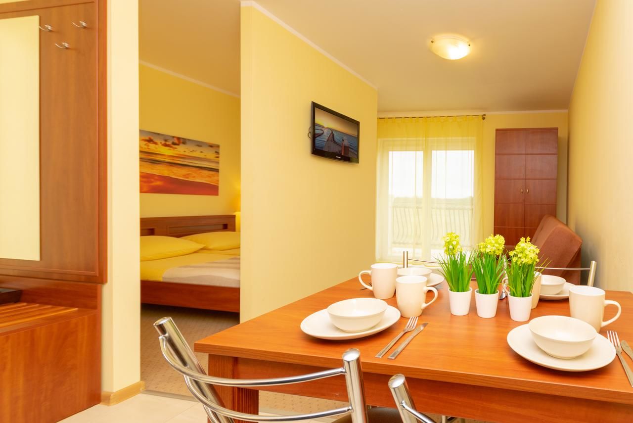 Отели типа «постель и завтрак» Pensjonat Marynarski - Apartamenty Дарлувко-37